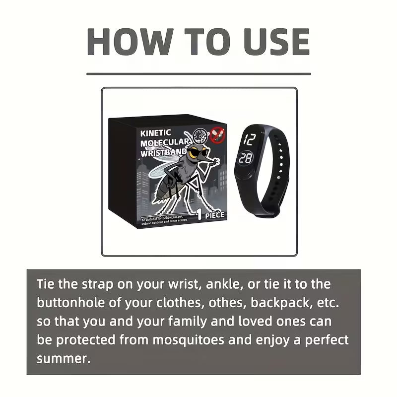 BuzzOff Repellent Wristband