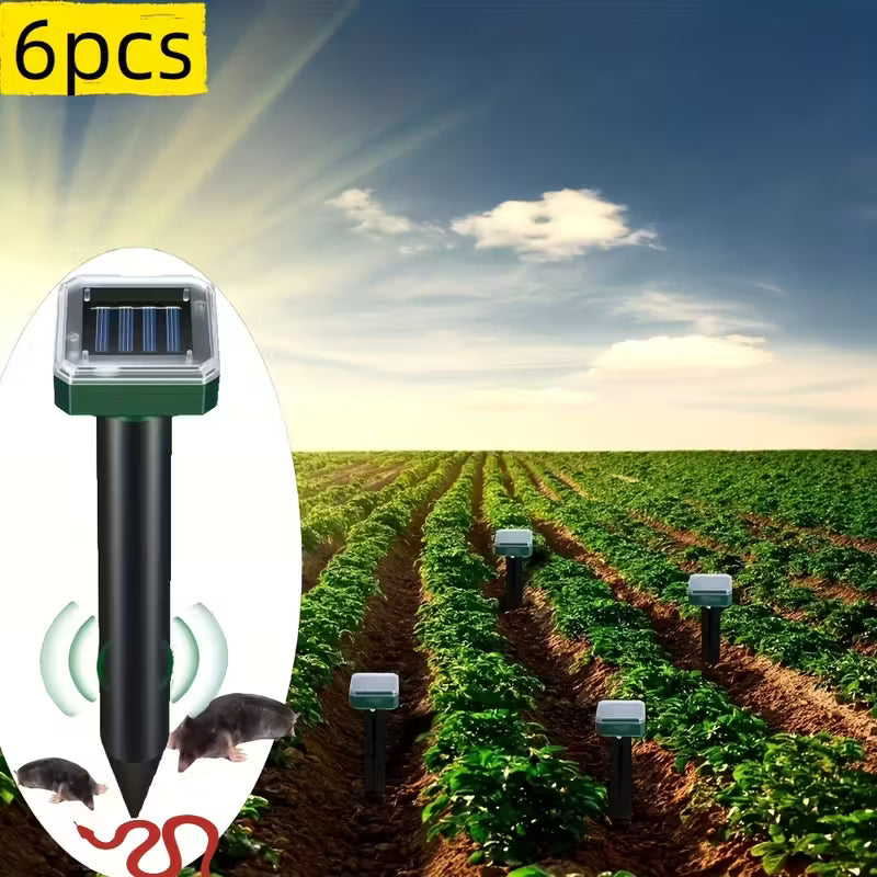 SolarGuard Mole & Pest Repeller – 6 Pac