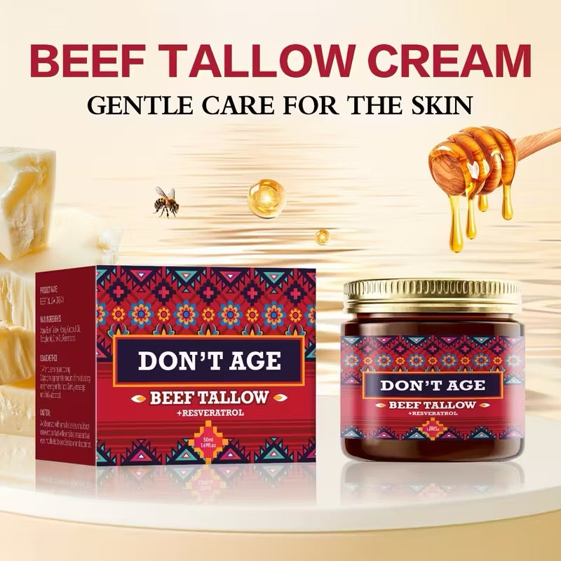 Don't Age Tallow Cream – Anti-Aging Skin Nourishing Moisturizer