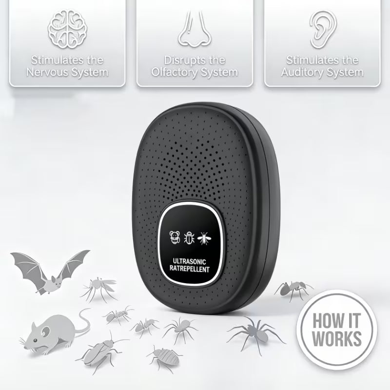 HomeSafe Ultrasonic Multi-Pest Repeller