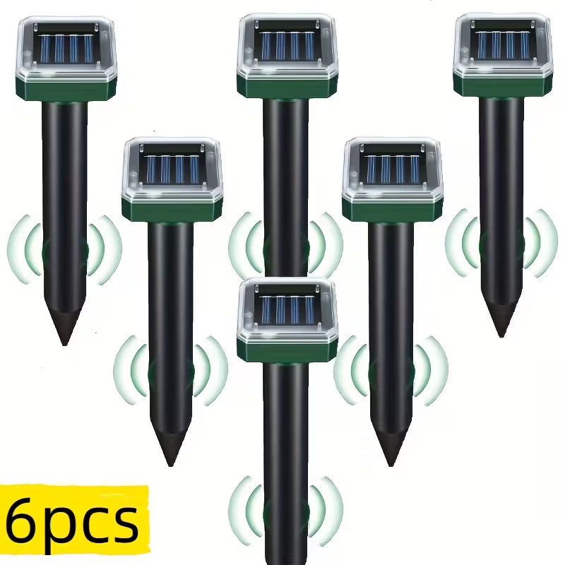 SolarGuard Mole & Pest Repeller – 6 Pac