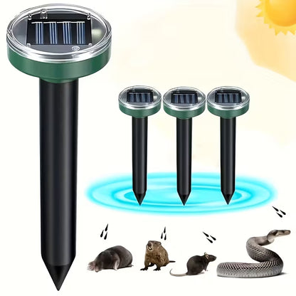 SolarGuard Underground Sonic Repeller – 4 Pack