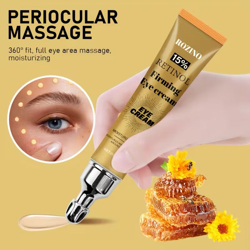 Retinol & Honey Firming Eye Cream with 360° Massage Tip