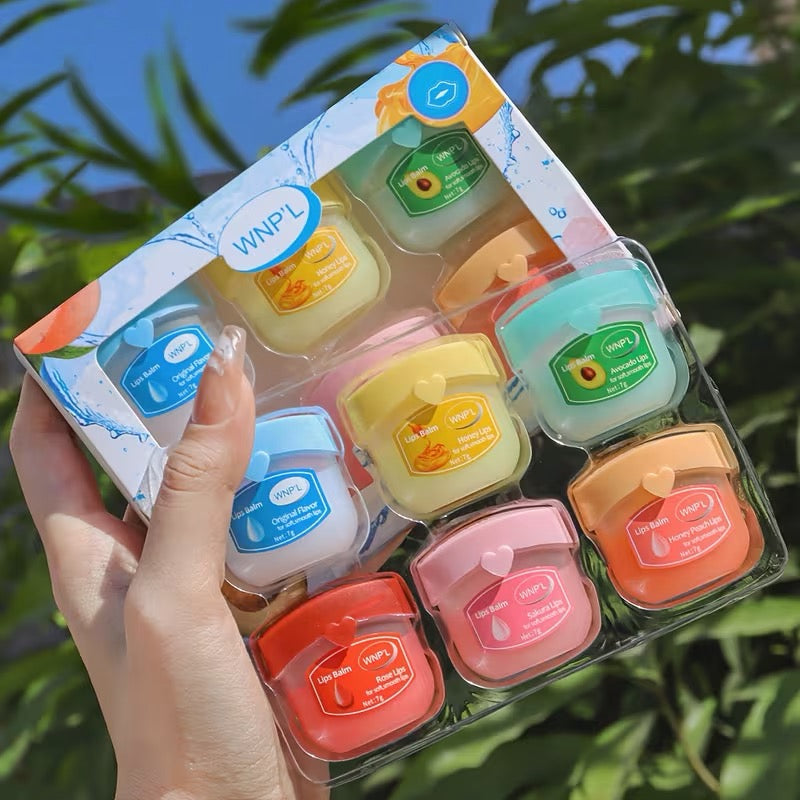 WNP'L 6-in-1 Lip Balm Set – Assorted Flavours
