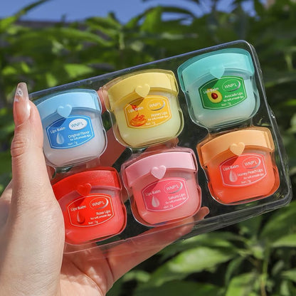 WNP'L 6-in-1 Lip Balm Set – Assorted Flavours