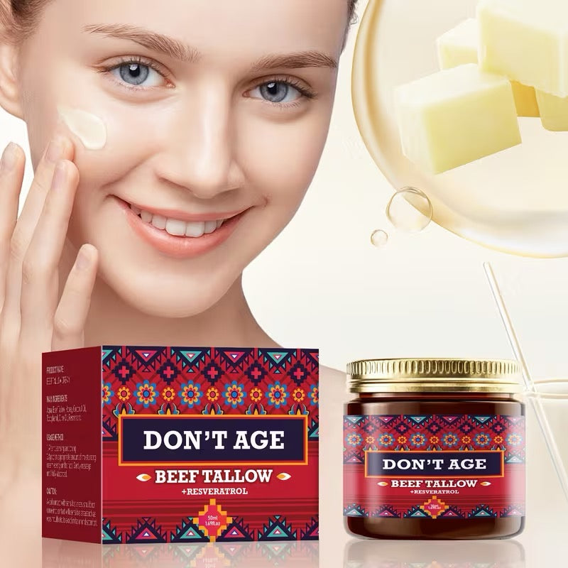 Don't Age Tallow Cream – Anti-Aging Skin Nourishing Moisturizer