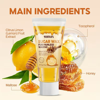 PureWax Painless Sugar Waxing Gel
